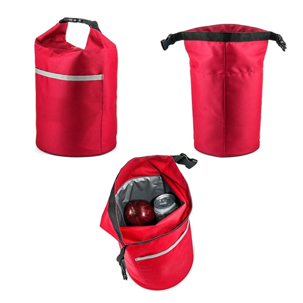 Roll Top Bucket Cooler Lunch Bag