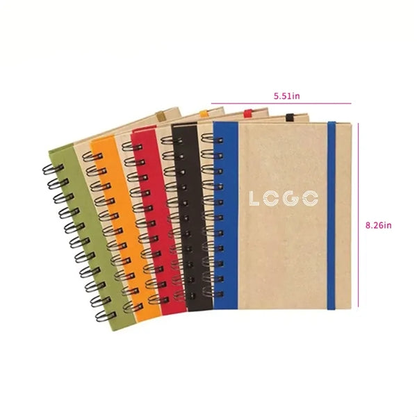 Spiral journal notebook