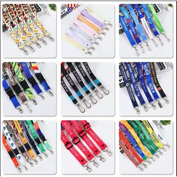 3/4" polyester lanyards