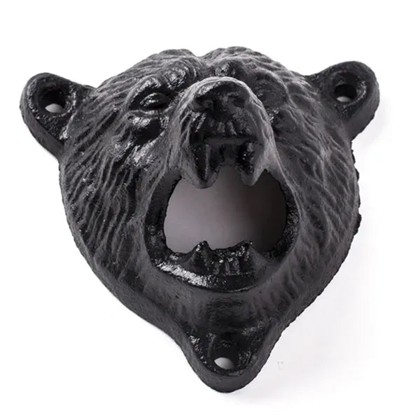 Bear Wall Mounted Bottle Opener