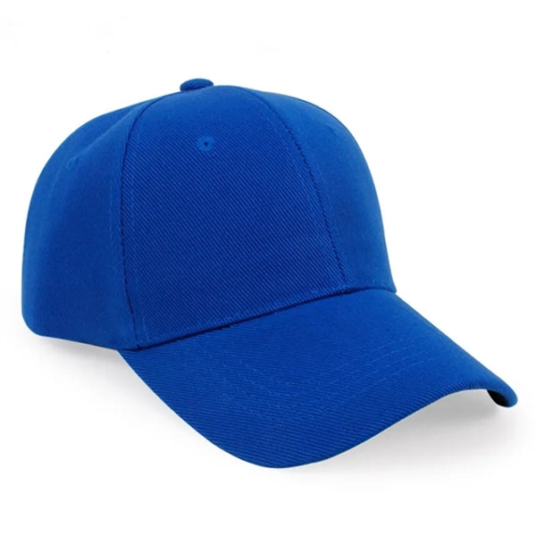6 panel structured Baseball Caps w/ Metal Tuck in Buckle