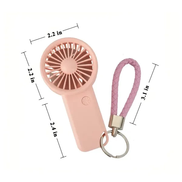 Mini Handheld Fan with Key Chain