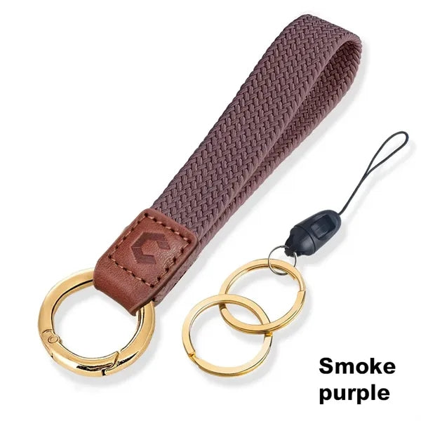 Woven Wrist Lanyard for Keys