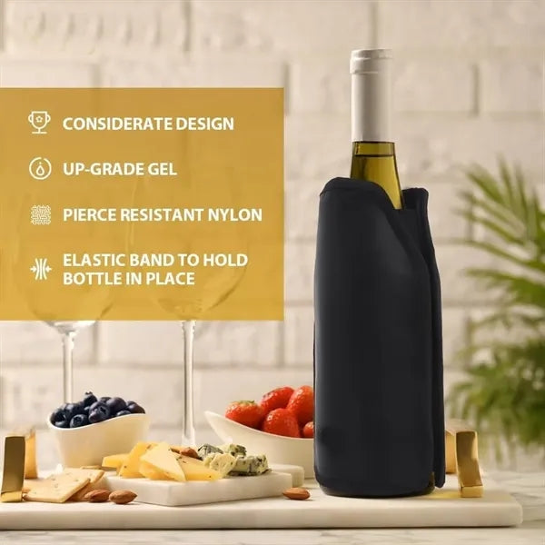 Rapid Ice Wine And Champagne Cooler Set - Platinum