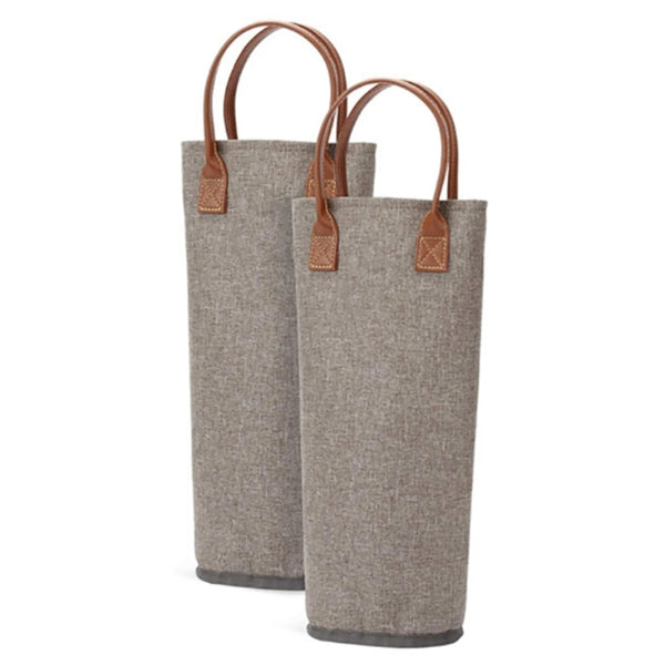 Single Bottle Insulated Wine Tote Bag
