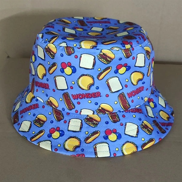 Full Color Imprinted Sublimation Reversible Bucket Ha