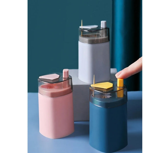 Press Type Automatic Toothpick Holder