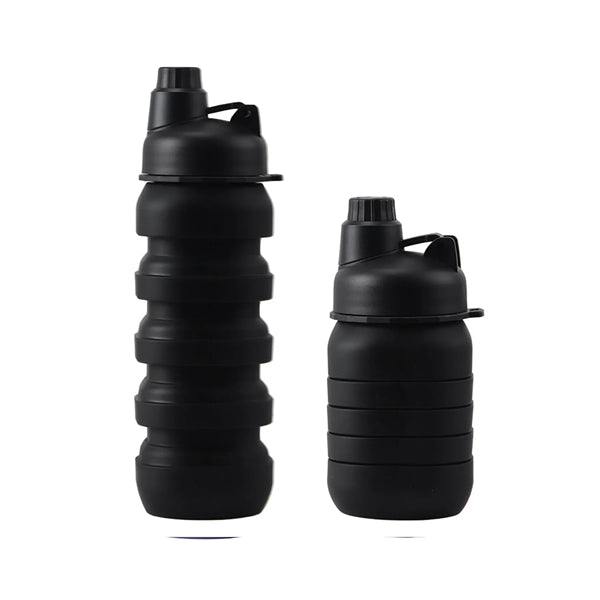 16 oz. Foldable Silicone Water Bottle