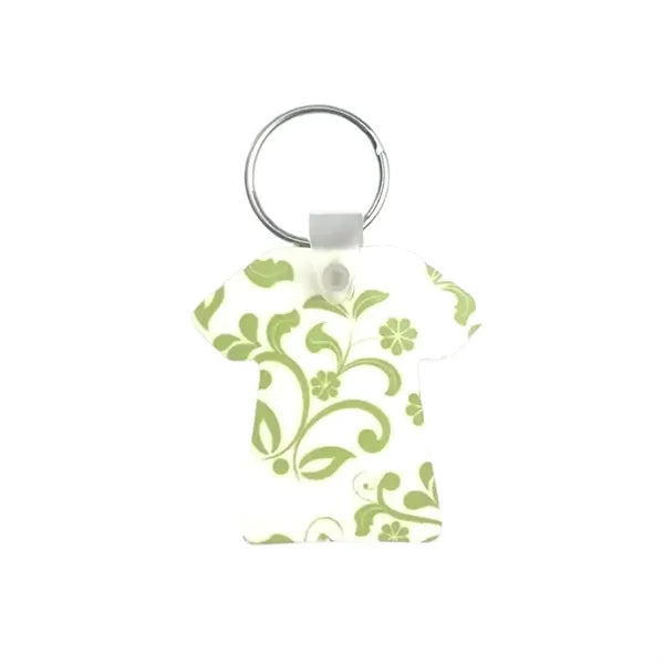 Dress Shaped Sublimation MDF Keychain