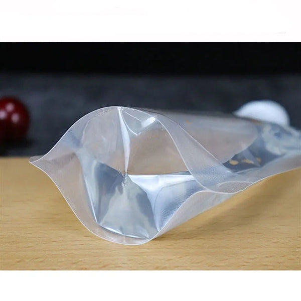 8oz Clear Plastic Stand Up Liquid Juice Drinking Spout Bag