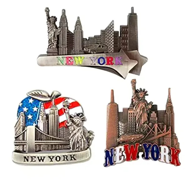 3D Metal Fridge Magnet
