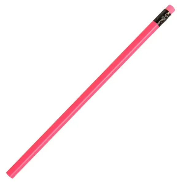 #2 Graphite Neon Writing Pencil With Eraser Tip