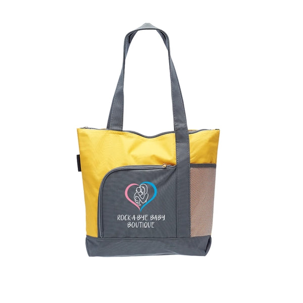 Pioneer Two-Tone Tote Bag (Full Color Imprint)