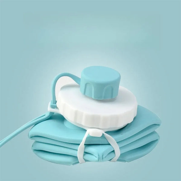 Outdoor Foldable Silicone Water Bottle