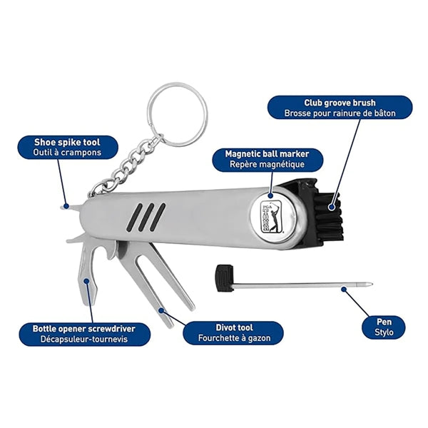 Multifunctional Golf Cleaning Repair Tool