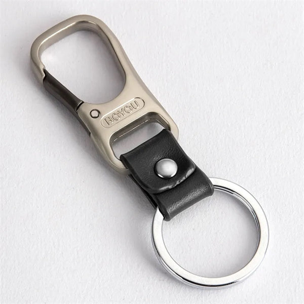 Durable Leather Keychain