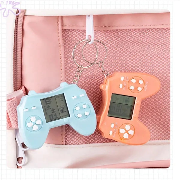 Retro Classic Game Console Pendant Keychain