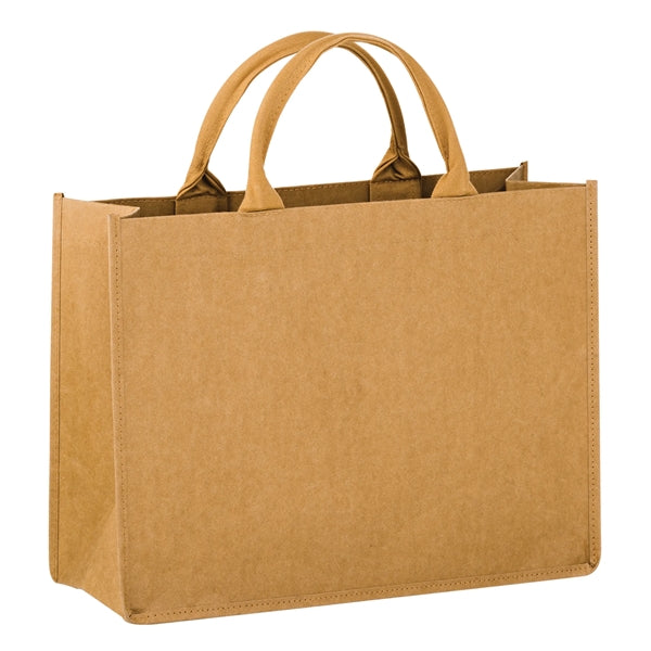 Cove - Lightweight Washable Kraft Paper Fabric Tote - Screen