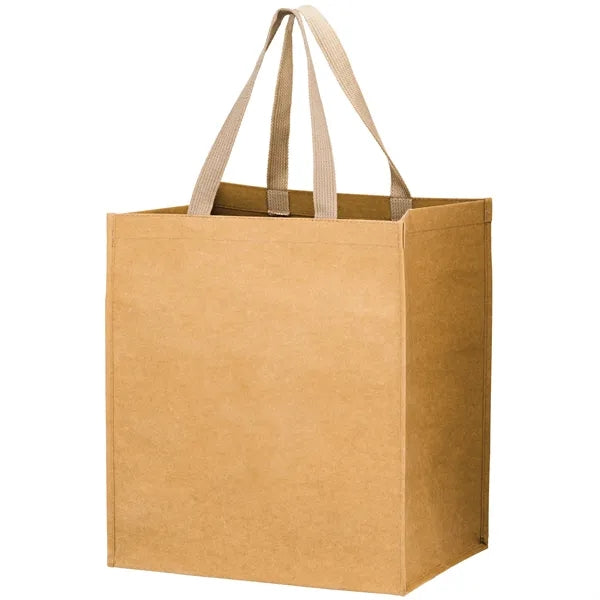 Delta - Lightweight Washable Paper Grocery Tote - Screen
