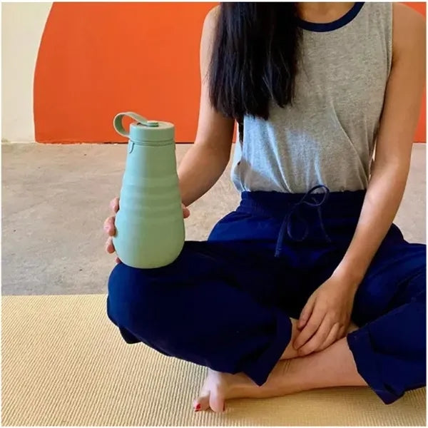 20 oz Collapsible Portable Water Bottle
