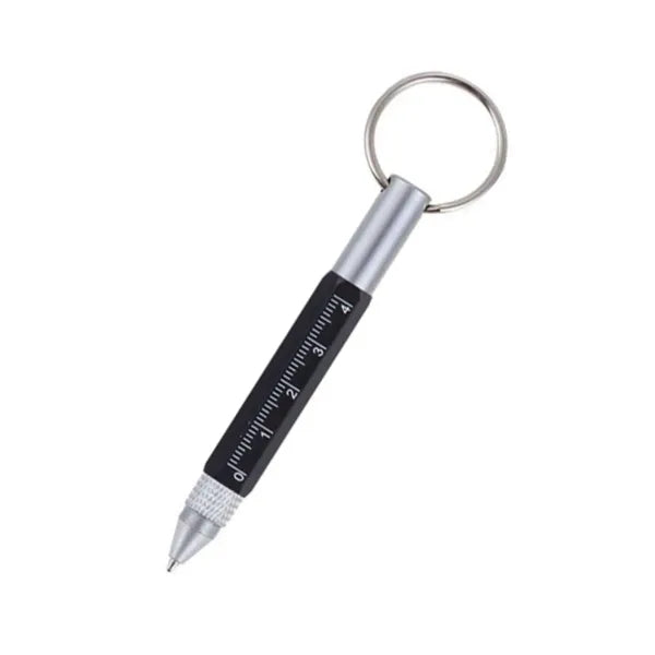 Multipurpose Twist Metal Pen Keychain