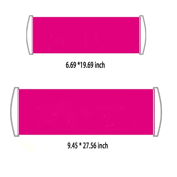 Hand-pulled Self-retracting Banners