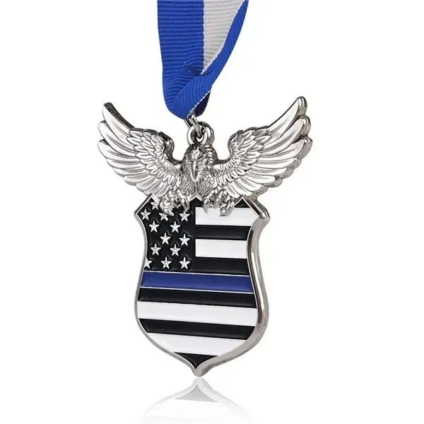 Die Struck Soft Enamel Medals, 1.5"- 3"