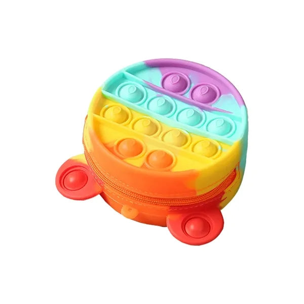 Mini Push Pop Fidget Wallet Toy