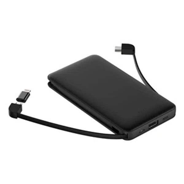 10000mAh 3 in 1 Built-In Cable Power Bank