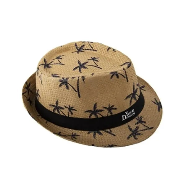 Print Straw Hat
