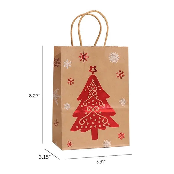 Christmas Gift Bags With Handle