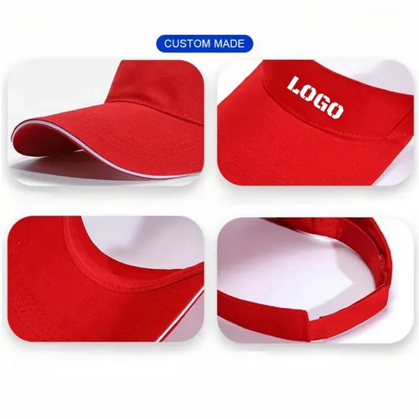 Cotton Twill Sandwich Visor