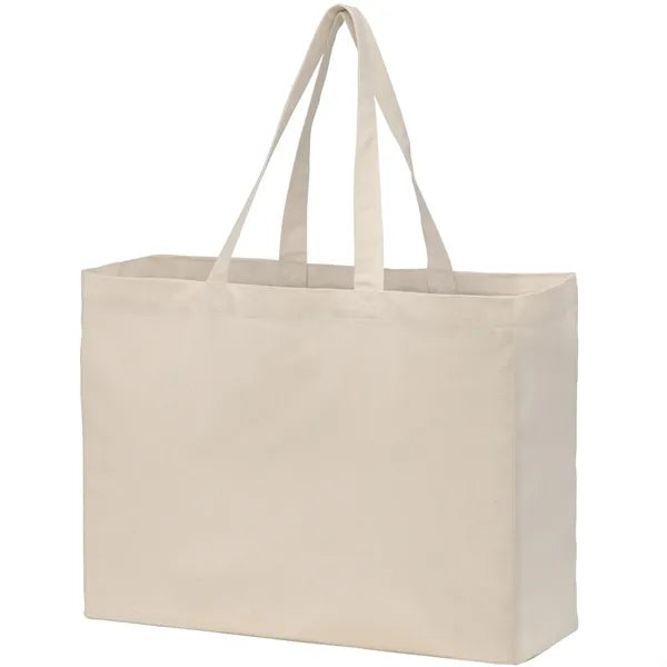 Recycled Cotton Canvas Tote Bag - Screen Print