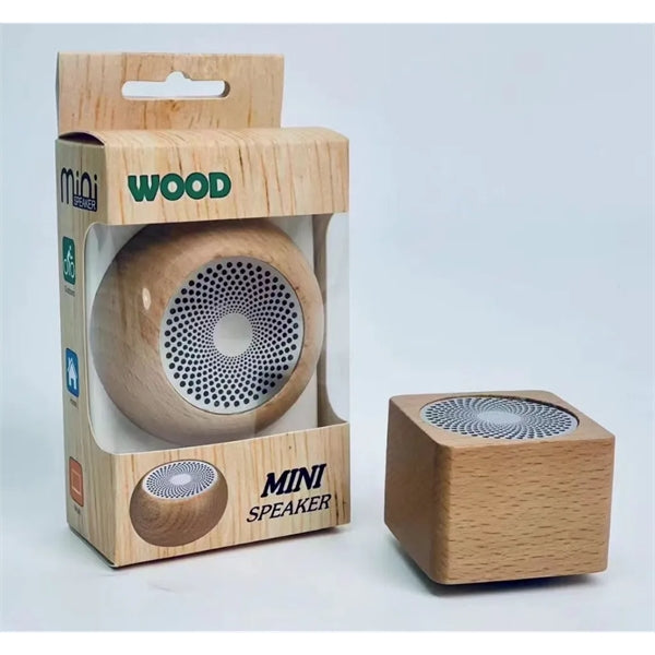 Bamboo Wireless Mini Speaker