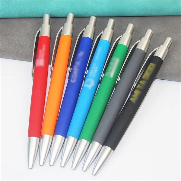 Ballpoint Pen Retractable Office Work Click Rollerball