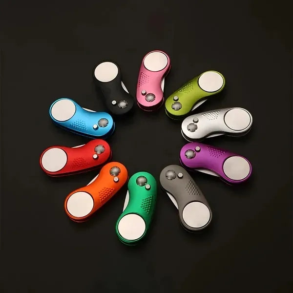 Foldable Golf Divot Repair Tool with Ball Marker