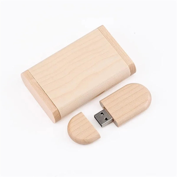 Natural Wooden 32GB USB Flash Drive