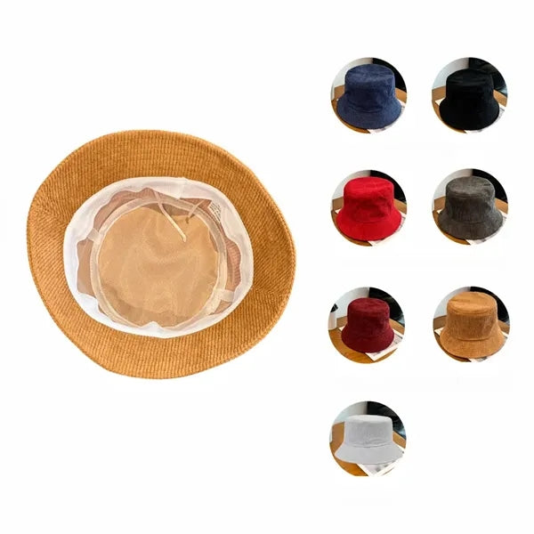 Corduroy Bucket Hat