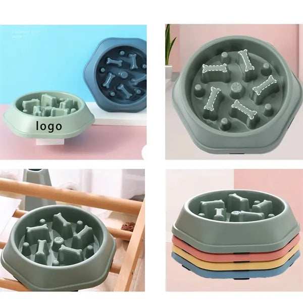 Plastic Pet Prevention Choking Bowl