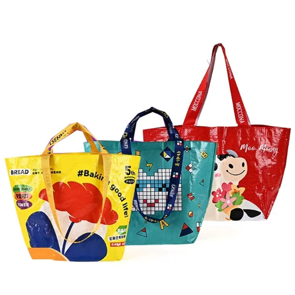Woven Bag with Full-Color Print & Laminate