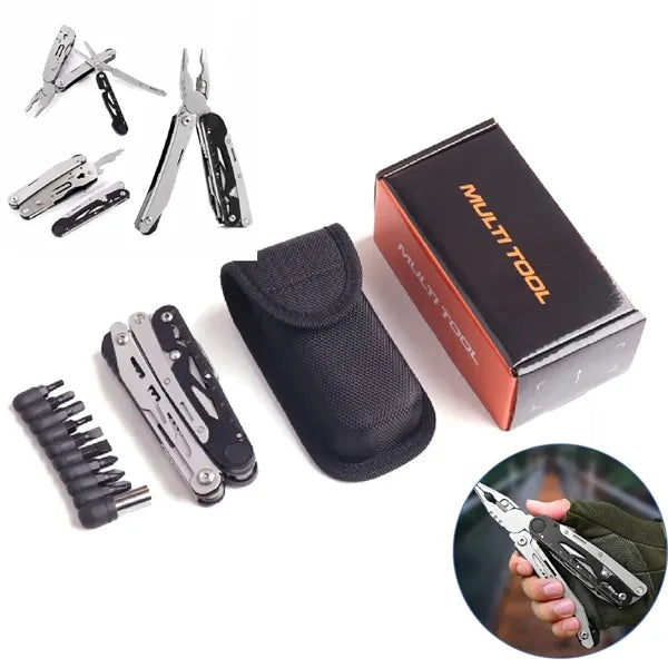 22-In-1 Pocket Multitool Pliers