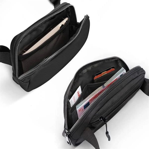 Waterproof Zipper Waist Bag