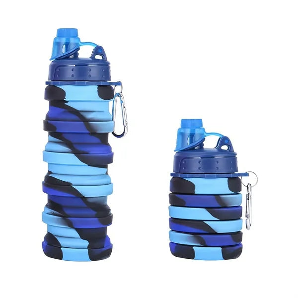 Collapsible Water Bottle With Carabiner