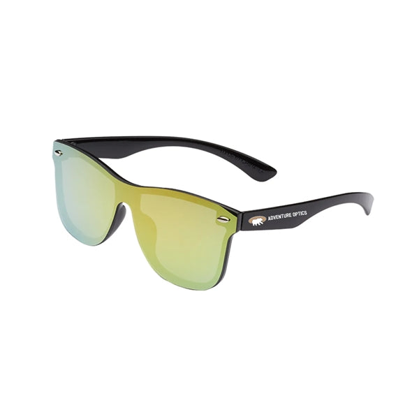Spectator Mirrored Sunglasses (2 Color Imprint)