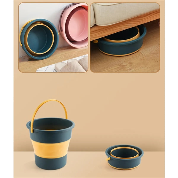 Portable And Foldable Multi-Purpose Thickened Bucket