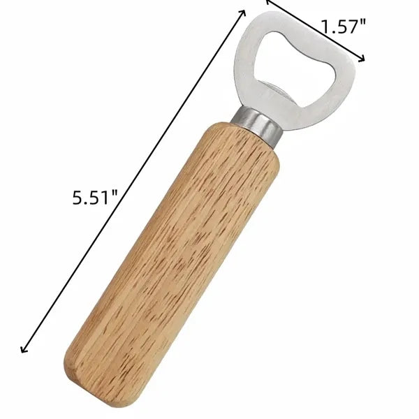 Classic Wood Bottle Opener