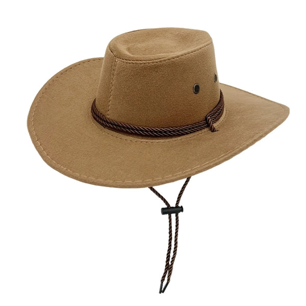 Western Suede Cowboy Hat