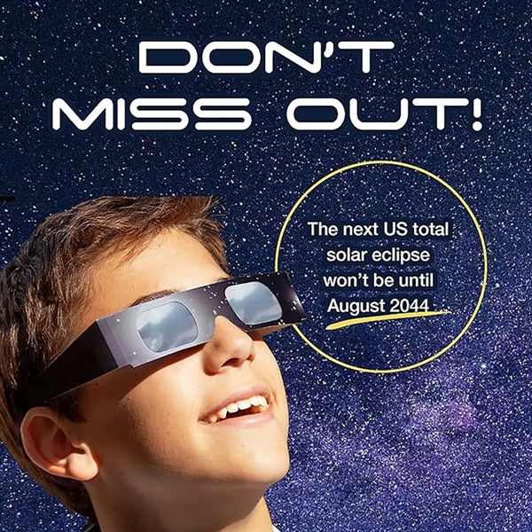 Solar Eclipse Paper Glasses