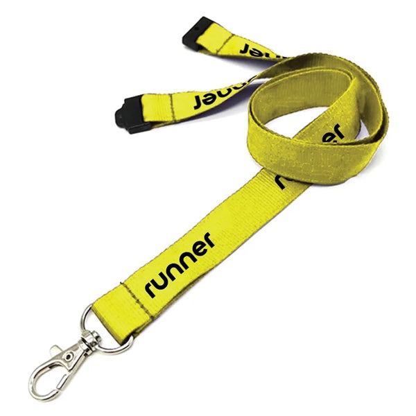 0.75" Polyester Lanyard with Safety Breakaway