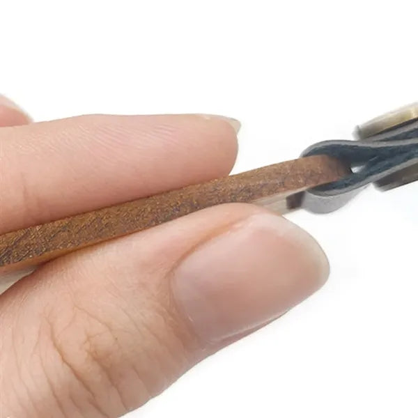 Vintage Wood Keychain